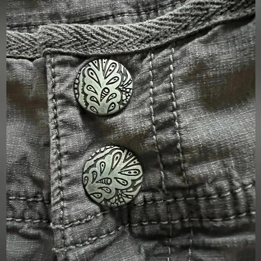 Prana Organic Cotton Cargo Joggers -Size 6 - Picture 4 of 12